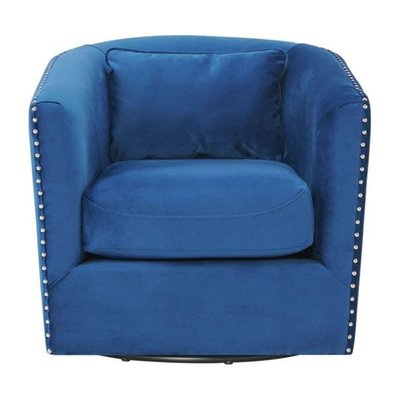 Zola Swivel Chair Blush