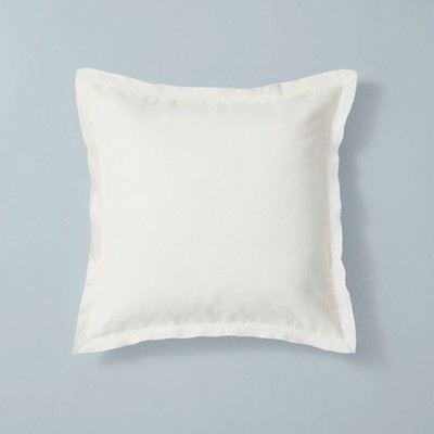 18x18 Linen Blend Accent Pillow Sham