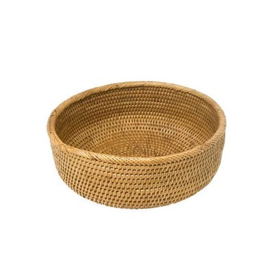 Poppy & Sage Everyday Rattan Bowl - Brown