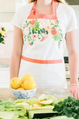 Paint & Petals Maui Cotton Apron