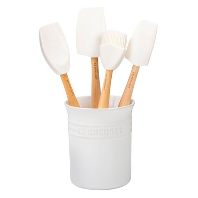 Silicone Utensil Set With Crock