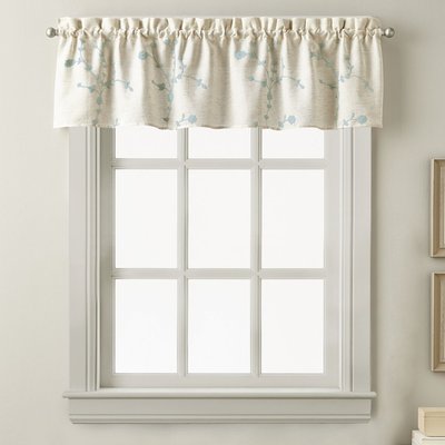 Jamison Floral Tailored Window Valance