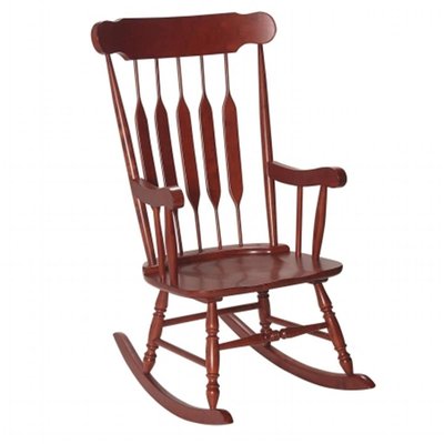 Adult Rockg Chair  Cherry