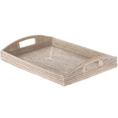 Everard Wicker Rectangle Tray