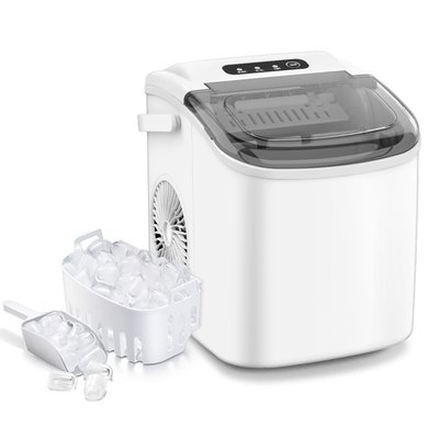 Antarctic Star 26 Lb. Daily Production Bullet Clear Ice Portable Ice Maker