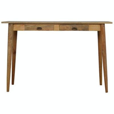 Artisan Furniture Nordic Style Writing Desk With 2 Drawers