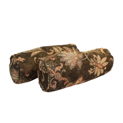 Jacquard Collection Floral Reversible Throw Pillow