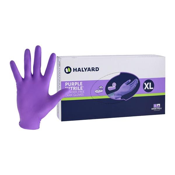 Purple Nitrile® Exam Glove 9-1/2" Long,  X-Large, Non Sterile, Powder Free