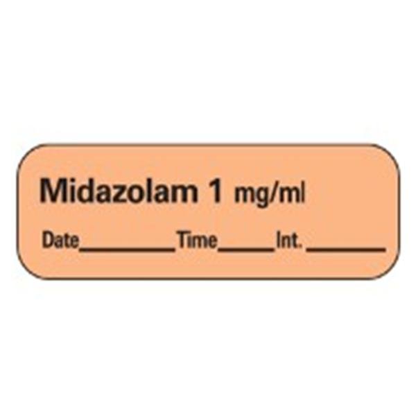 Labels Midazolam