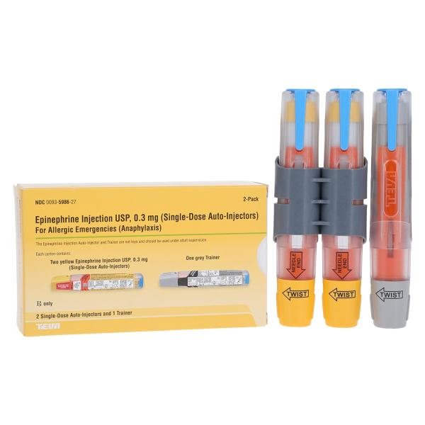 Teva Epinephrine Auto-Injector 0.3mg similar to EpiPen