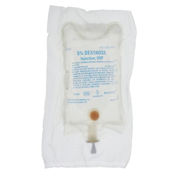 Each- 5% Dextrose 500ml Plastic Bag for Injection