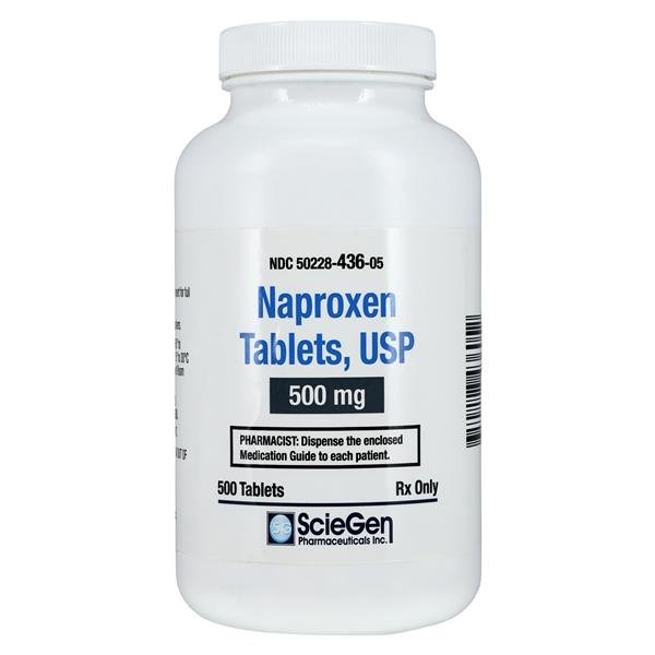 Naproxen Tablets 500mg Bottle -500/Bottle