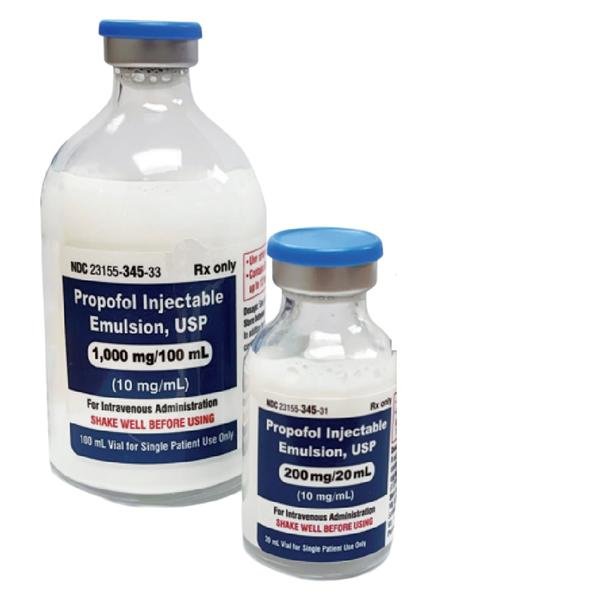 Propofol Injection 10mg/mL SDV 100mL -10/Box