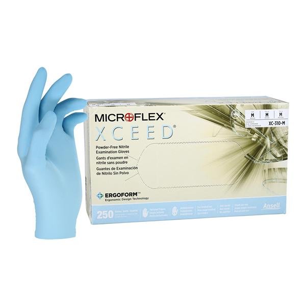 XCEED® Nitrile Exam Glove Medium,  Blue, NS