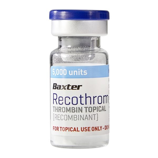 Recothrom Thrombin® Topical Solution 5,000IU Recombinant Vial