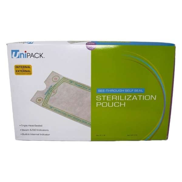 See-Through Self Seal Sterilization Pouch, 12" x 18"
