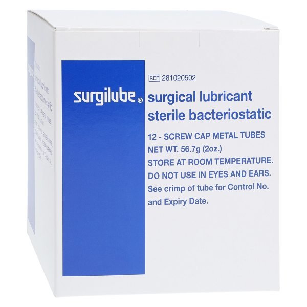 Surgilube Lubricating Jelly 2oz Screw-Top -12/Box