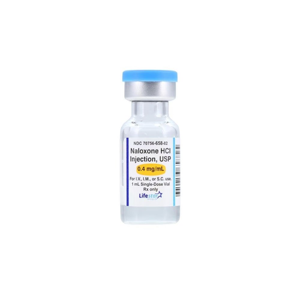 Naloxone 0.4mg/ml 1ml Vial SDV