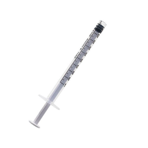 Disposable Bone Syringe with Markings 1cc -100/Box