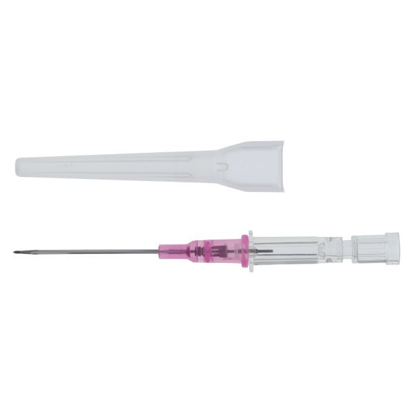 Each- Introcan® Safety IV Catheter 20G x 1 1/4" Straight Teflon