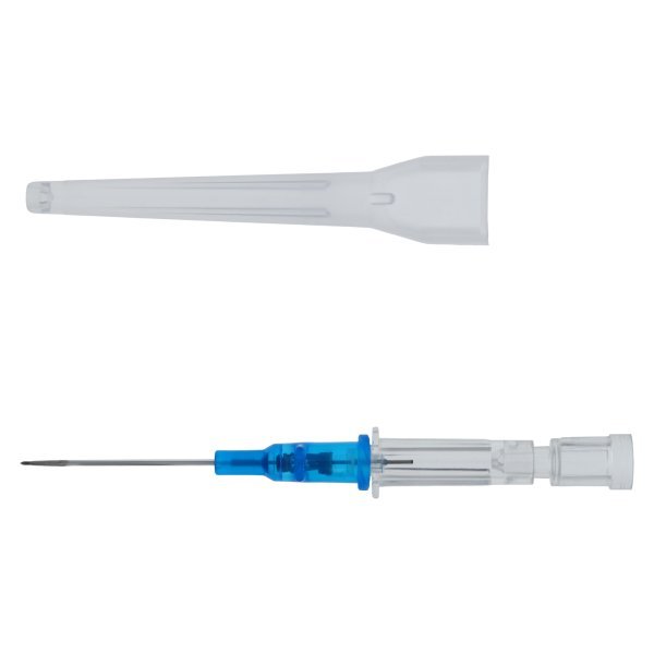 Each- Introcan® Safety IV Catheter 22G x 1" Straight Polyurethane