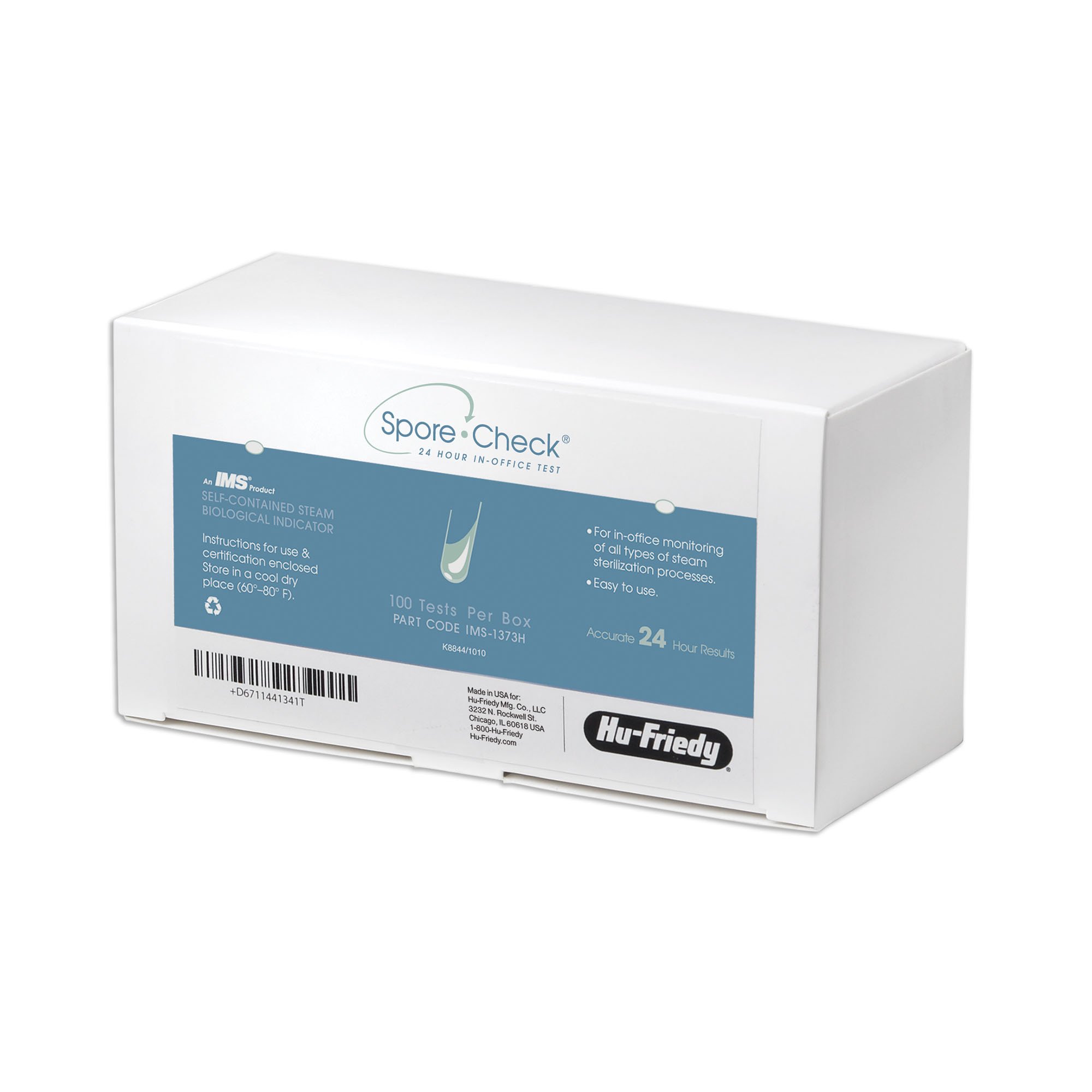 Spore Check Self-Contained Steam Biological Indicators