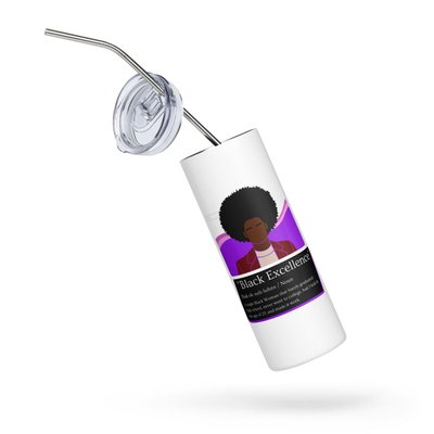 Black Excellence Definition Tumbler