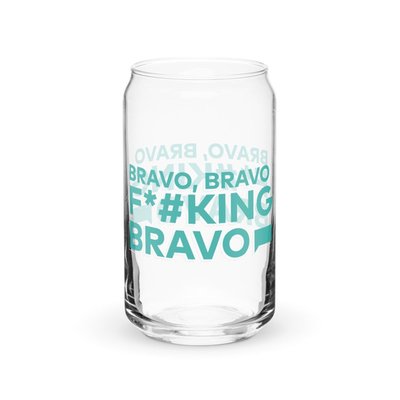 The Real Housewives Of Beverly Hills Bravo, Bravo Can Shaped Glass