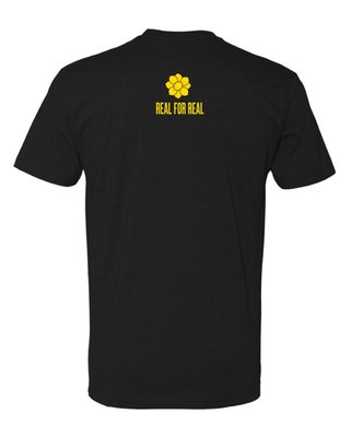 Real As F**k T-shirt - Black