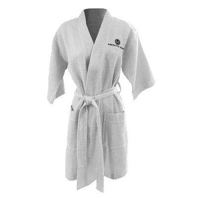 White Waffle Robe