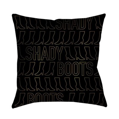 Shady Boots Pillow