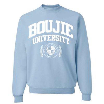 Bu Blue Sweatshirt - White