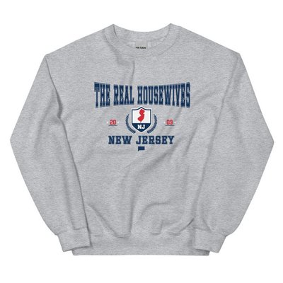 The Real Housewives Of New Jersey Varsity Crewneck