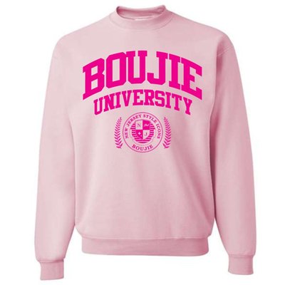 Bu Pink Sweatshirt - Hot Pink