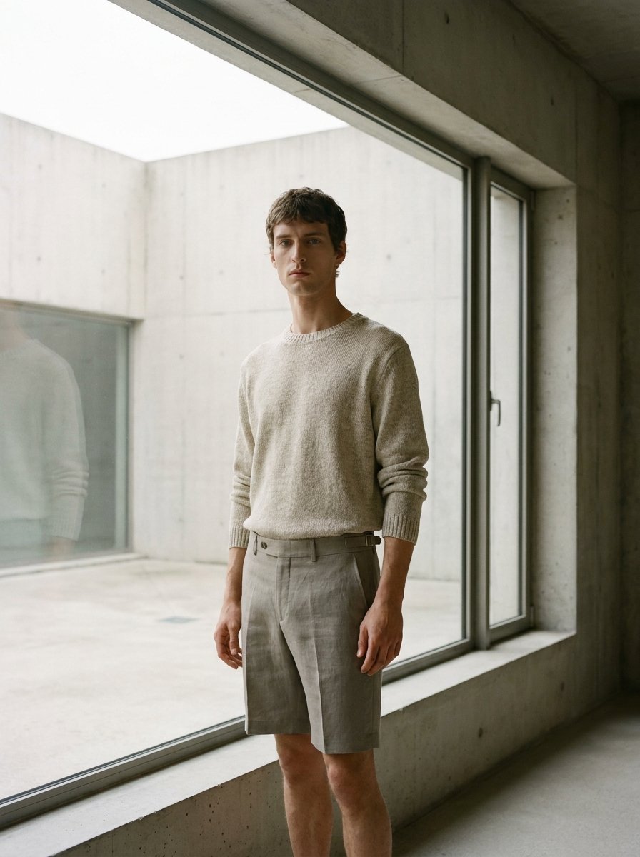 Tailored bermuda short