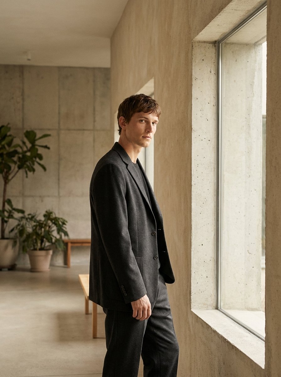 Unlined cashmere-blend suit jacket