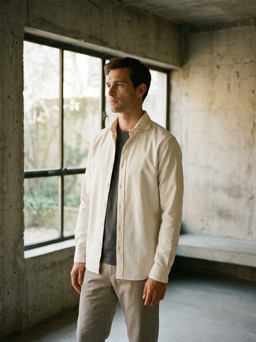 Oxford cotton shirt