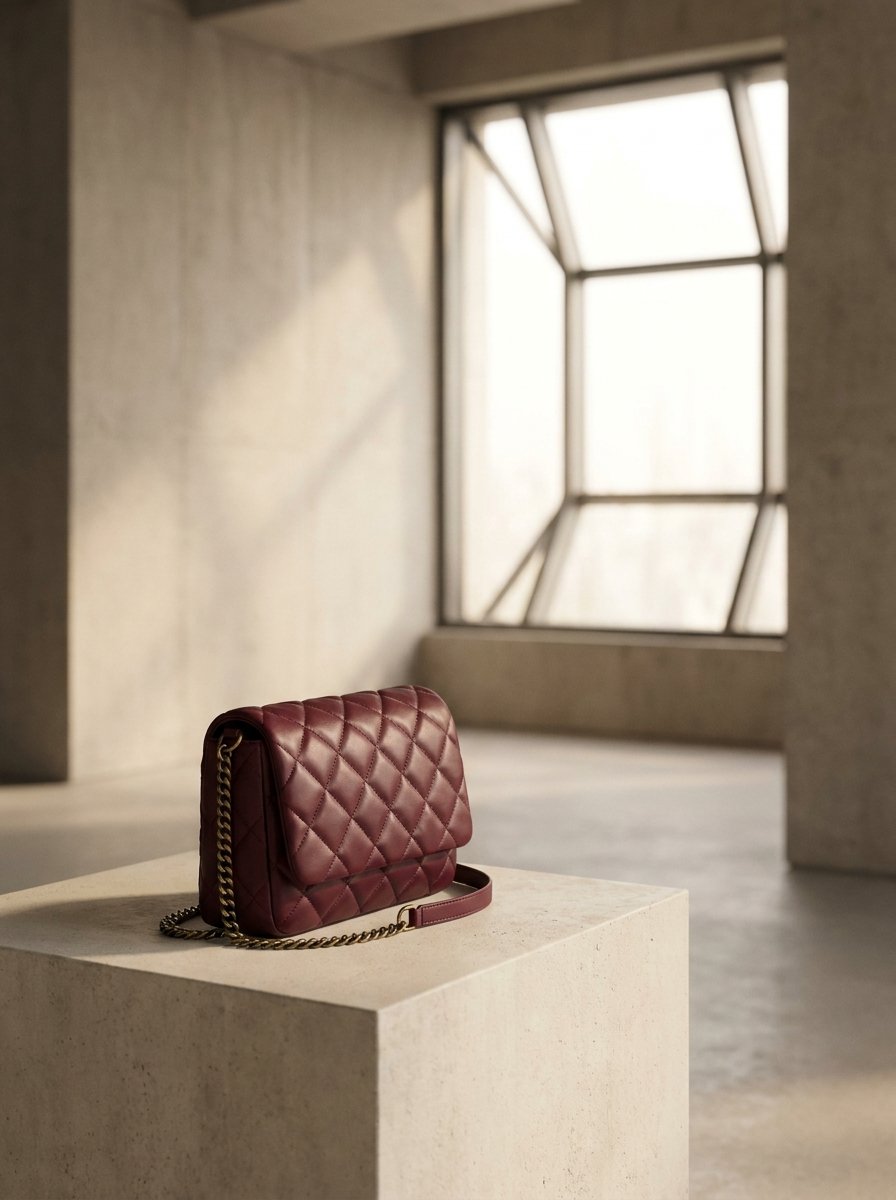 Quilted leather crossbody