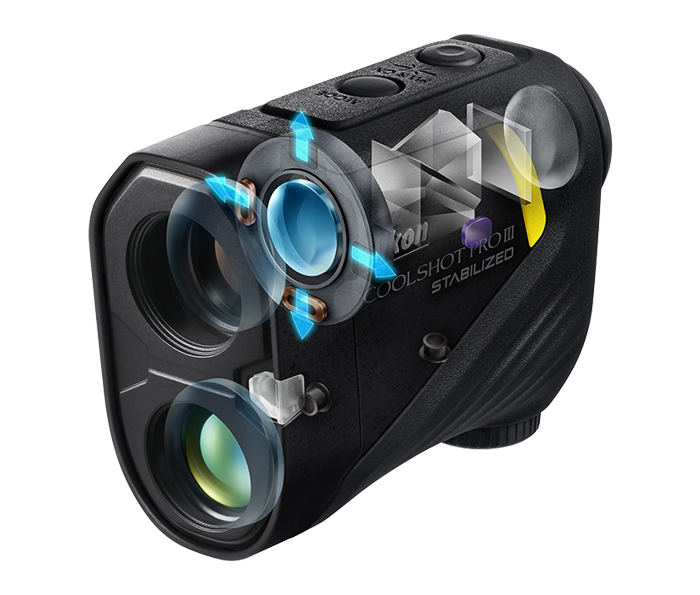 Nikon COOLSHOT PROIII STABILIZED Golf Rangefinder - Black