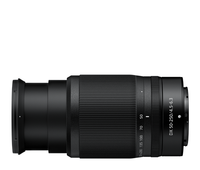 Nikon DX 50-250mm ズームレンズ 保証書＆フード付き