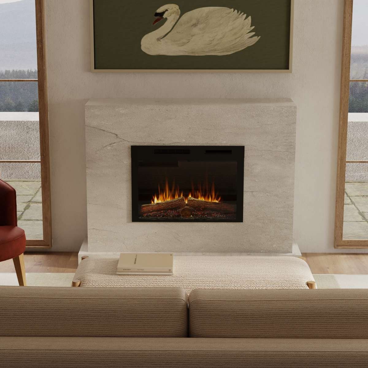 Vital Spark 33in Built-in Electric Firebox | Dimplex