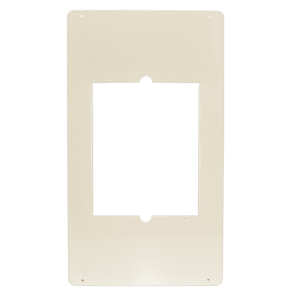 Com-Pak small adapter plate, almond