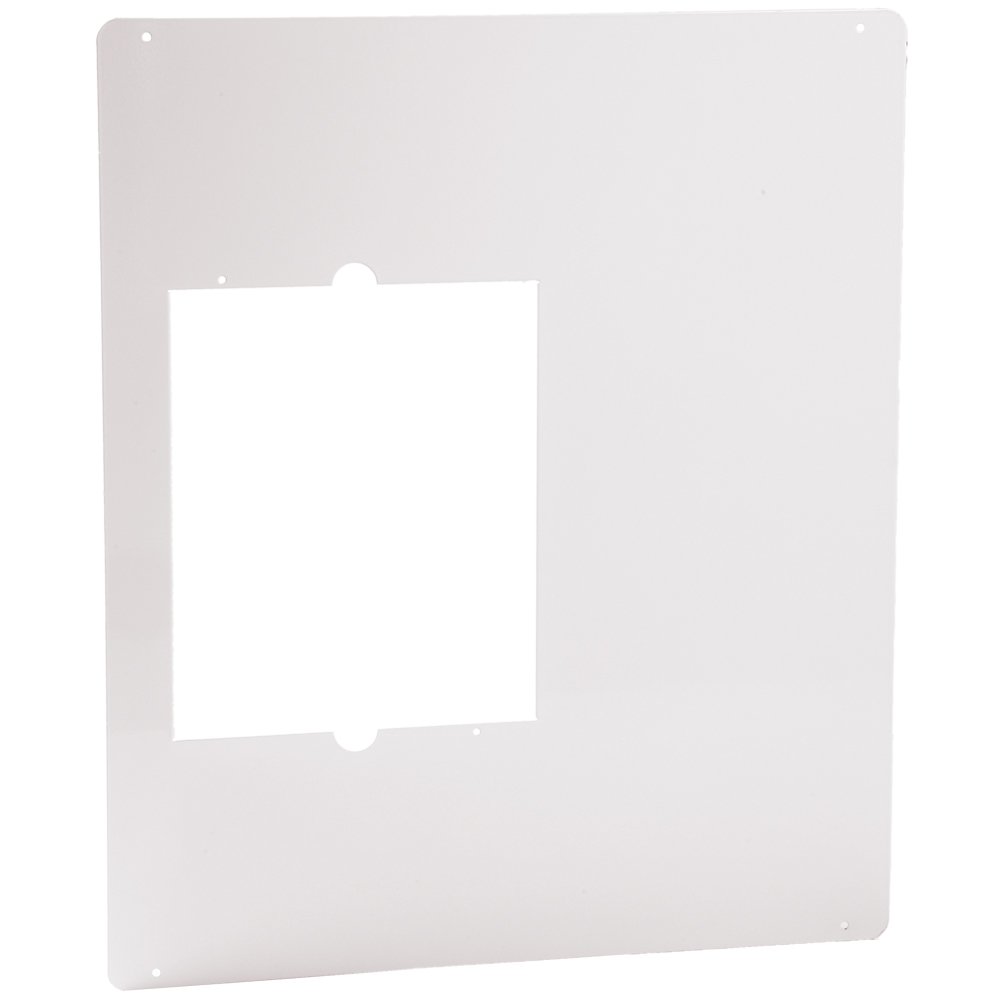 Cadet Adapter Plate for Com-Pak Electric Wall Heater, White