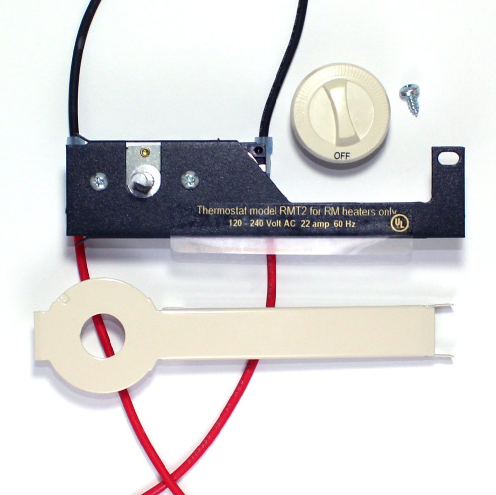 Register Built-In Thermostat Kit, Almond