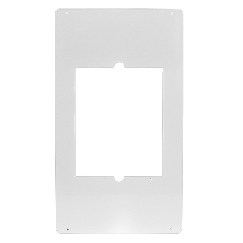 Cadet Com-Pak Series Small Electric Wall Heater Adapter Plate, White