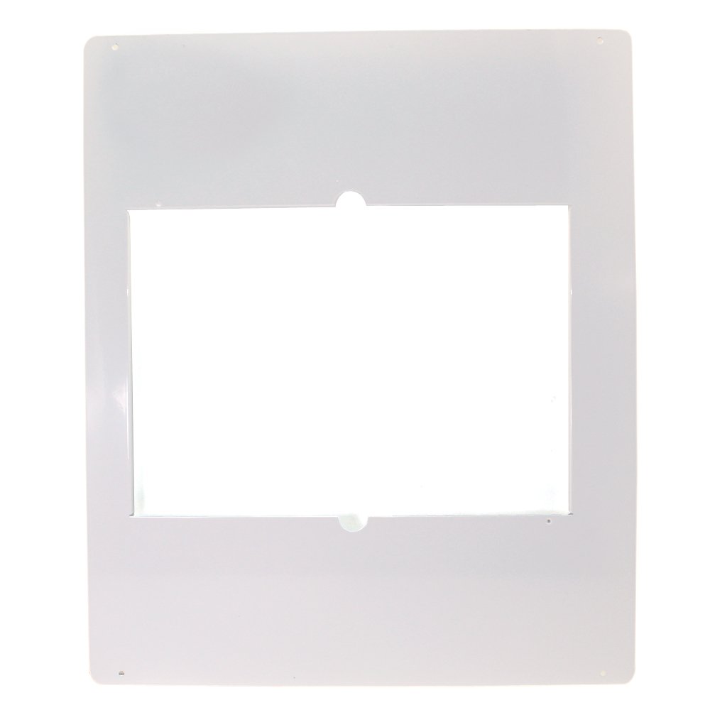 Com-Pak Twin Adapter Plate, White