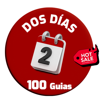 Combo 100 Guías Dos Días Hot Sale 2026