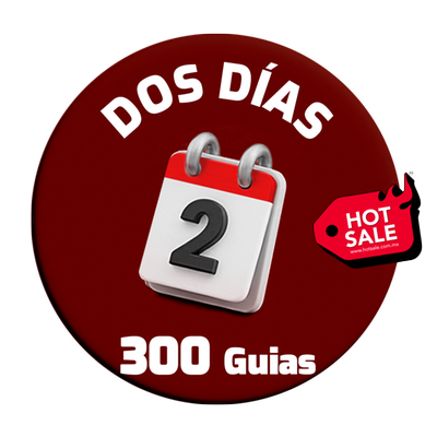 Combo 300 Guías Dos Días Hot Sale 2026