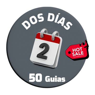 Combo 50 Guías Dos Días Hot Sale 2026
