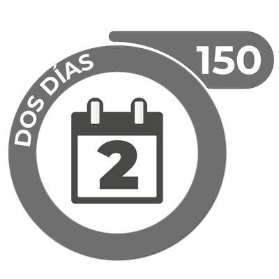 Combo 150 Guías Dos Días hasta 1kg por servicio